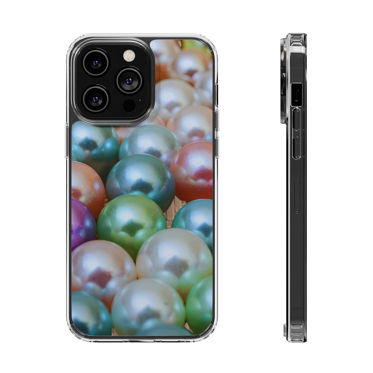 Clear Phone Case – Pearl Pop