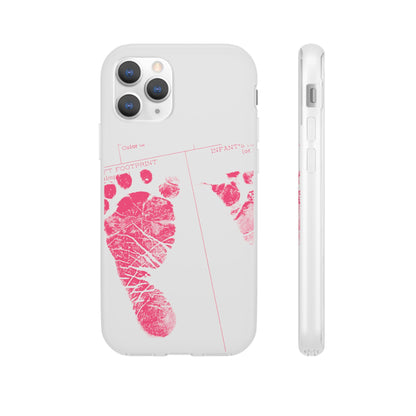 Flexi Case – Mom’s Little Pink Footprints