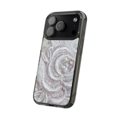 Clear Phone Case – Lace Veil
