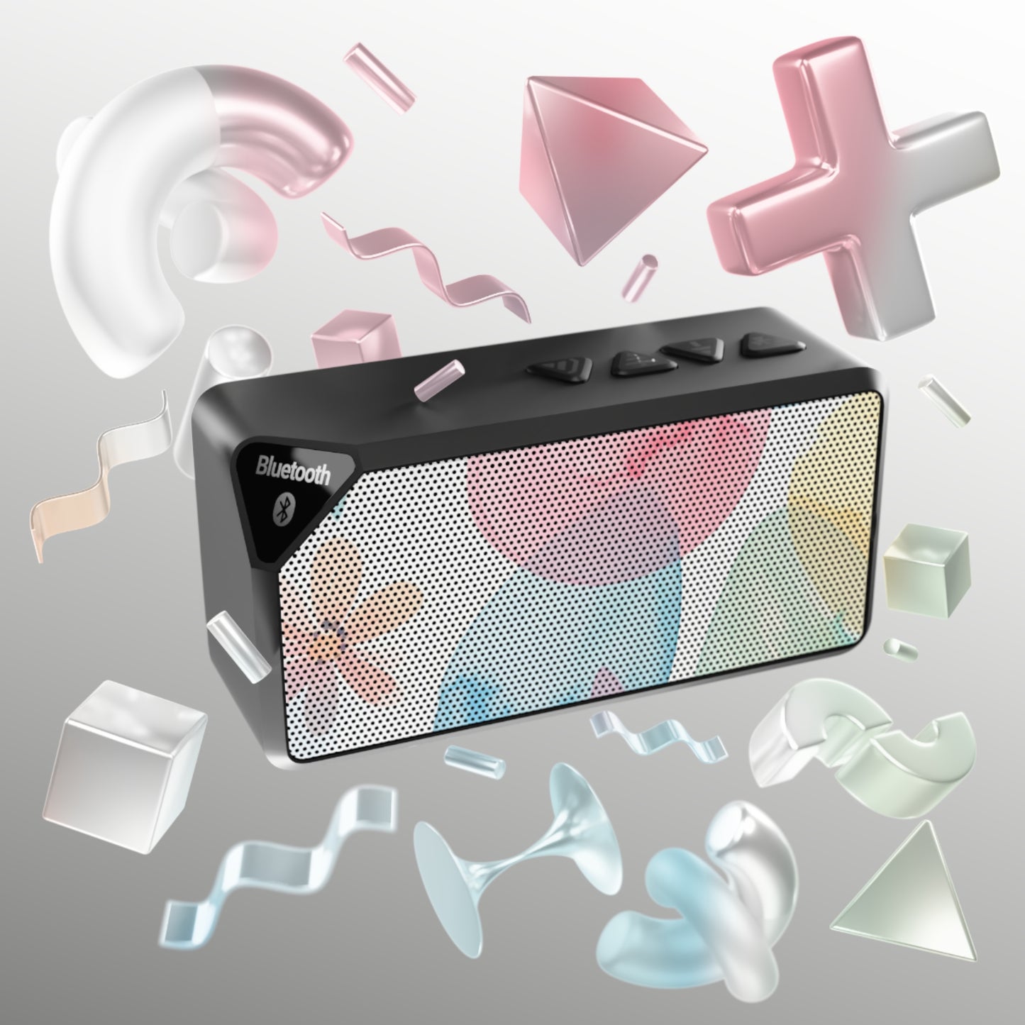 Portable Bluetooth Speaker – Painted Easter Dream