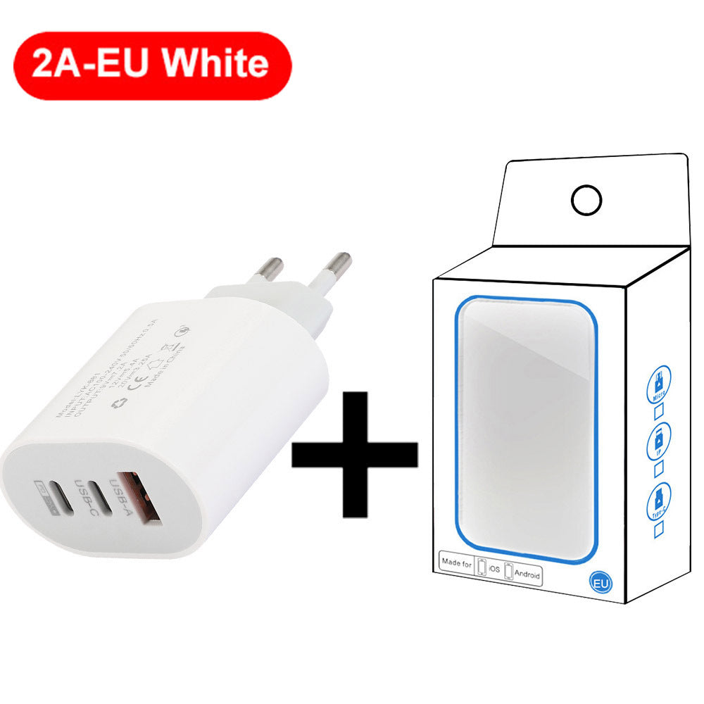 USB Wall Charger – Triple Port