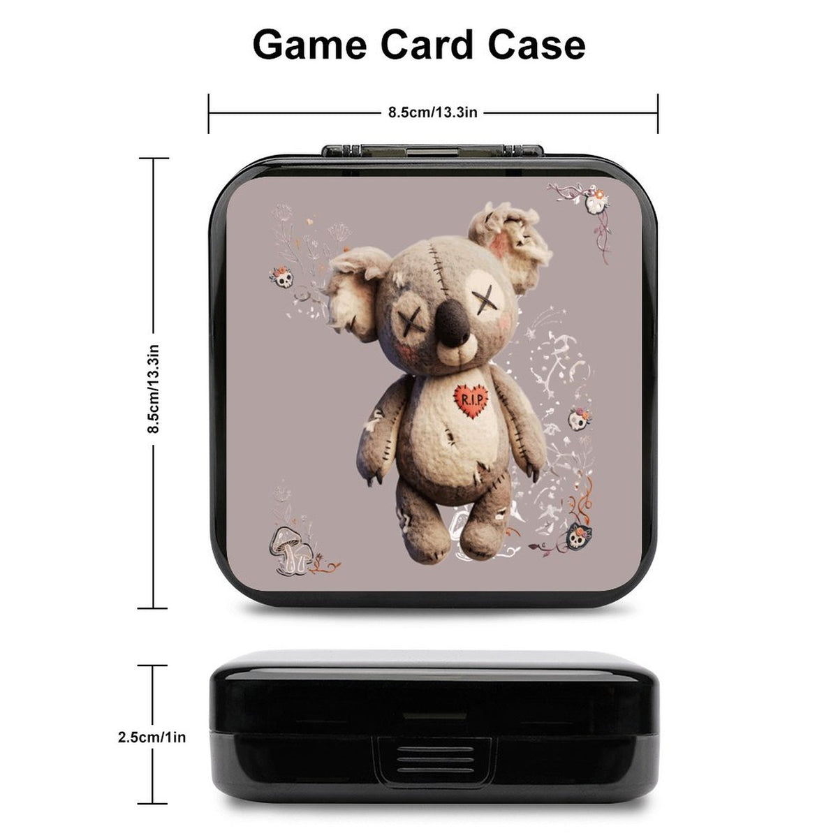 Game Card Case – Cursed Cuddles – Compatible with Nintendo Switch