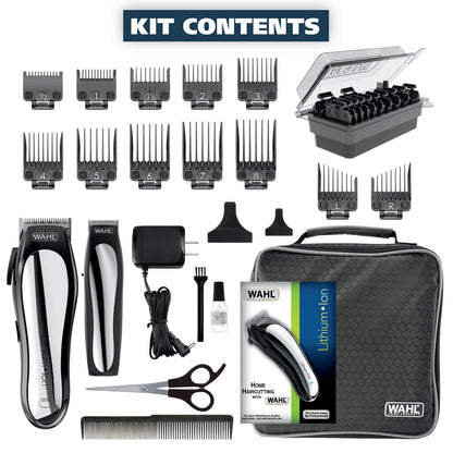 Lithium Pro Complete Electic Cordless Hair Clipper & Touch up Kit for Men or Women 79600-3301