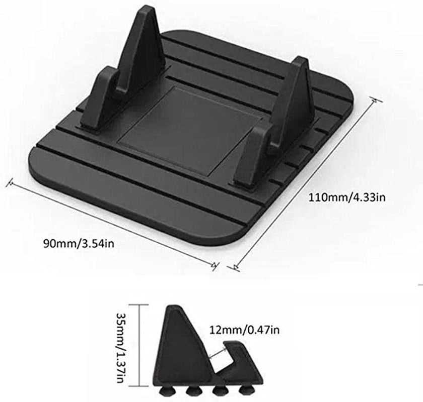 Car Anti-Slip Dashboard Rubber Mat Mount Holder Pad Stand for Mobile Phone GPS