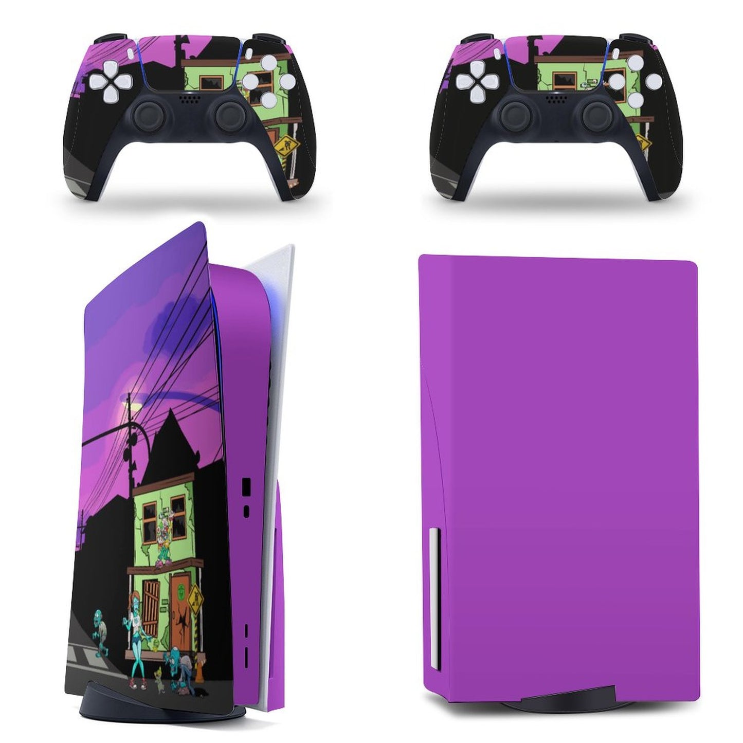 Custom PS5 Controller Console Stickers (Dis Version)