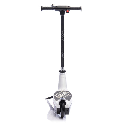 Kids Electric Scooter - 5.59-6.84 MPH, LED Lights, Rear Brake, Kickstand, Bell, Ages 6+