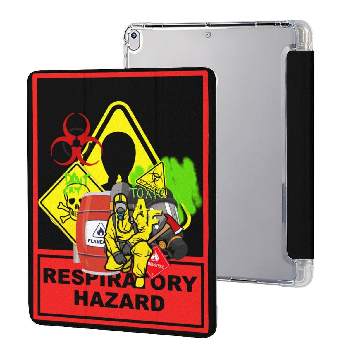 Tablet Case with Pencil Holder – Contaminated