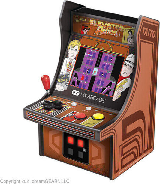 My Arcade DGUNL-3240 Elevator Action Micro Player Retro Arcade Macine - 6.75 IN