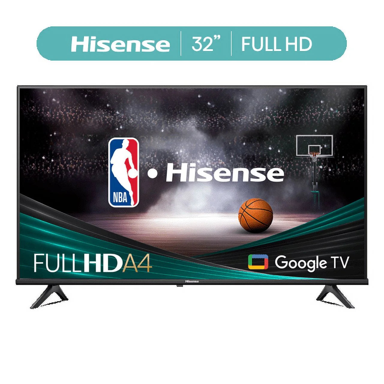 32-Inch Class A4 Series FHD 1080P Google Smart TV (32A4K) - DTS Virtual: X, Game & Sports Modes, Chromecast Built-In