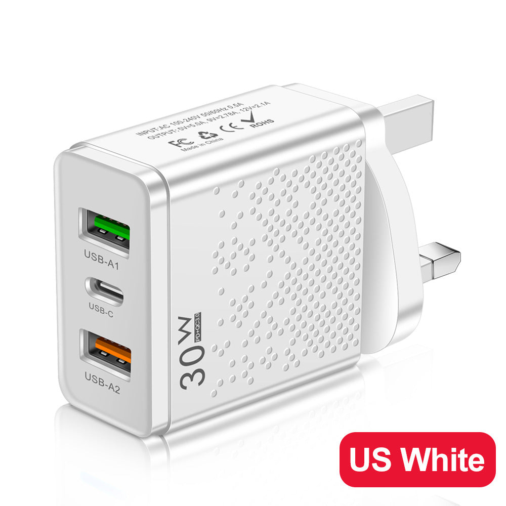 USB Wall Charger – Triple Port