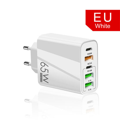 USB Wall Charger – 65W Fast Charging