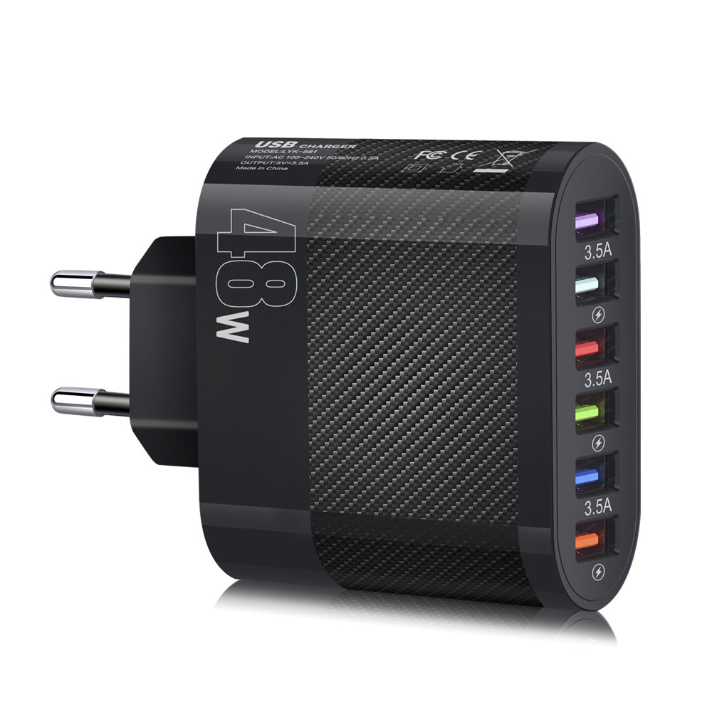 USB Wall Charger – 6-Port High Output