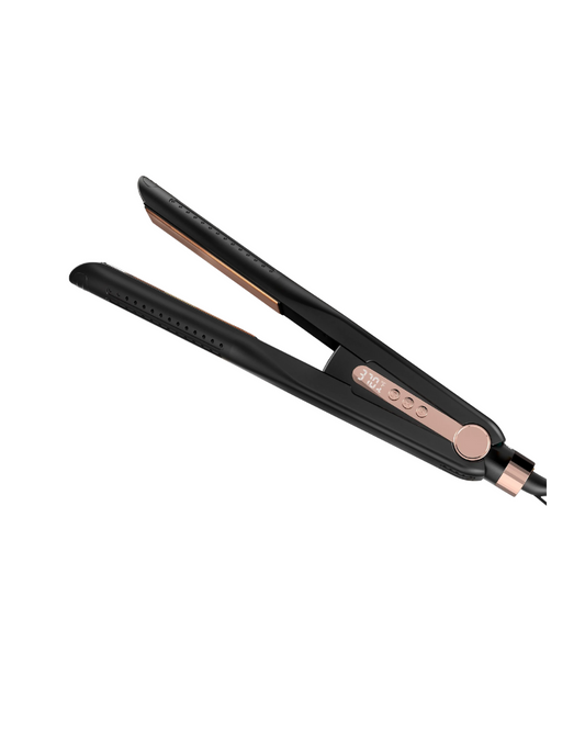 Airflow Hair Straightener - 1" Curling Wand with Cool Air Vent & 5 Temperature Settings