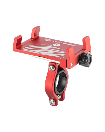 Aluminum Alloy Bike Phone Holder - 360° Rotation, Adjustable, Universal Mount for MTB & Motorcycle