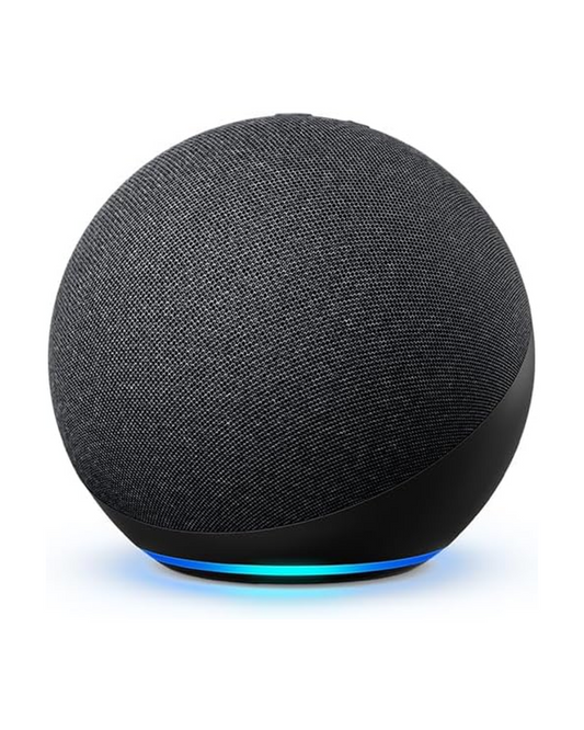Amazon Echo Smart Speaker - Premium Sound Alexa Device for Large Rooms