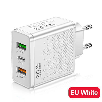 USB Wall Charger – Triple Port