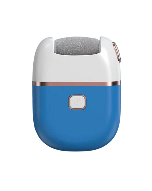 Electric Foot Callus Remover - Rechargeable Pedicure Tool with 2 Polishing Heads