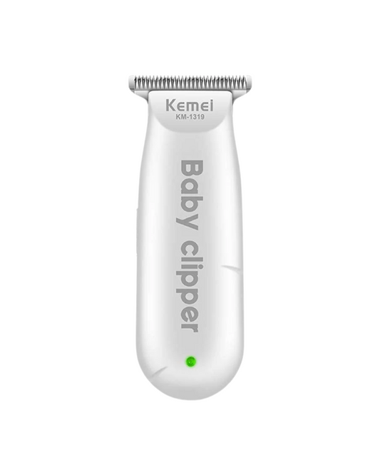 Baby Hair Clipper - Portable USB Rechargeable Quiet Hair Trimmer (KM-1319)