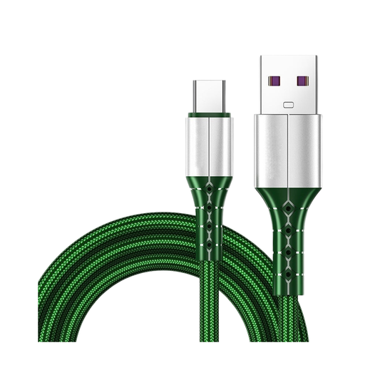 Braided Charging Cable – Durable Connector Protection