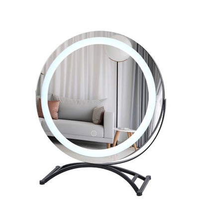 Desktop LED Vanity Mirror – Clear Lighting for Bedroom Get-Ready Time