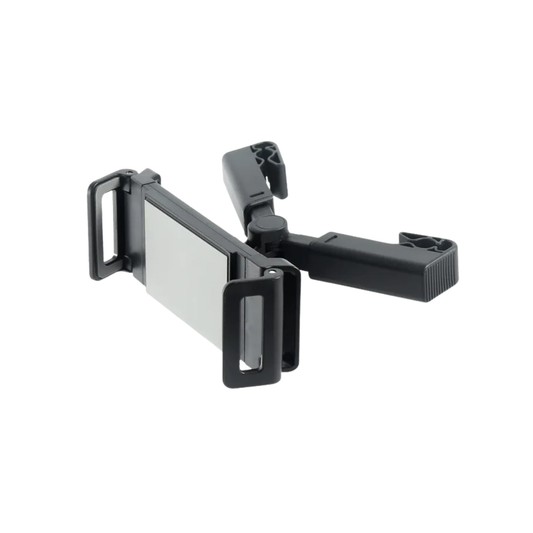 Car Headrest Phone & Tablet Holder - Adjustable, 4.7-12.9 Inch Compatible