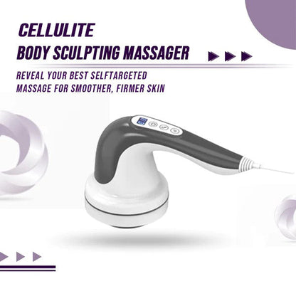 Cellulite Body Sculpting Massager – 4-Head Vibration, Portable Pain & Cellulite Relief Tool