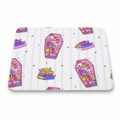 Rectangle Mouse Pad – Booked to Death