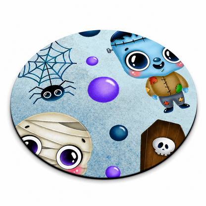 Round Mouse Pad – Fright Friends