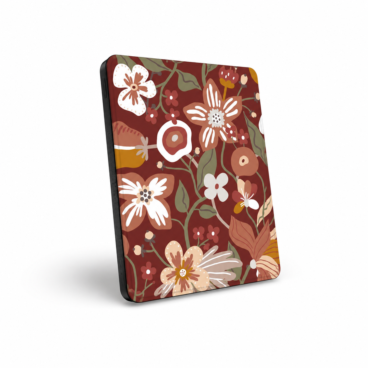 Tablet Case – Rust & Wildflowers
