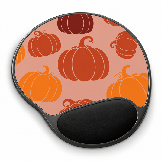 Ergonomic Mouse Pad – Pumpkin Mood