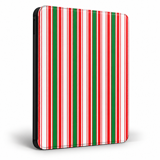 Tablet Case – Candy Stripe Christmas