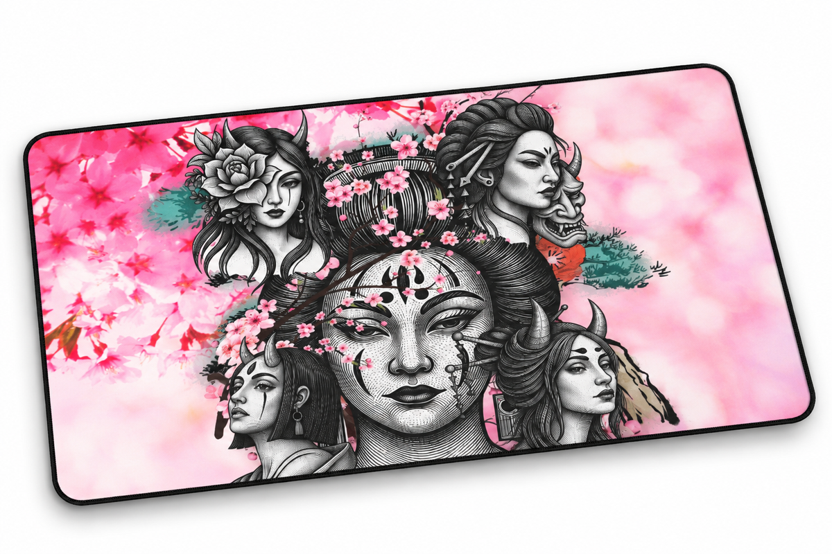 Desk Mat – Blossom & Thorn
