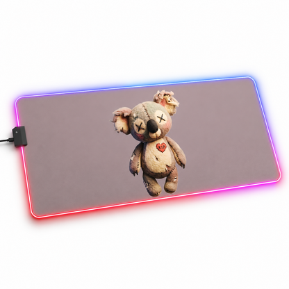 Gaming LED Desk Mat – Cursed Cuddles