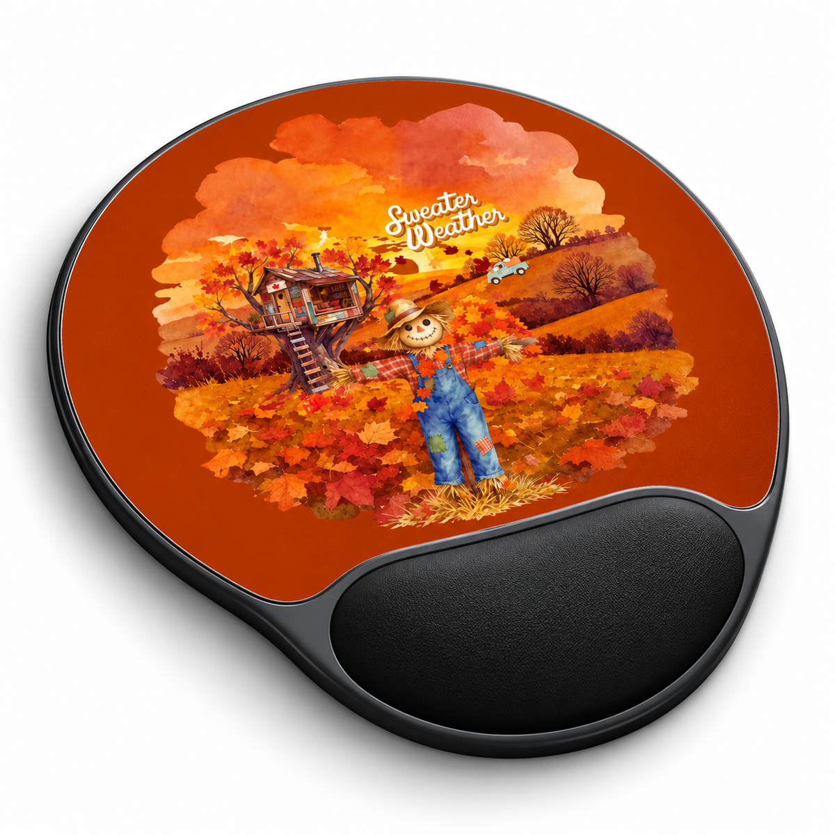 Ergonomic Mouse Pad – Sweater Weather