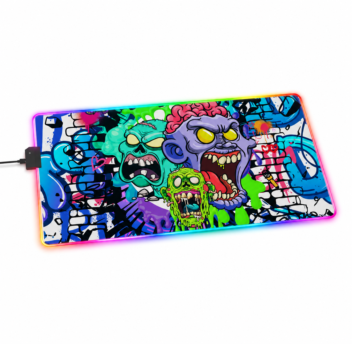 Gaming LED Desk Mat – Dead Loud