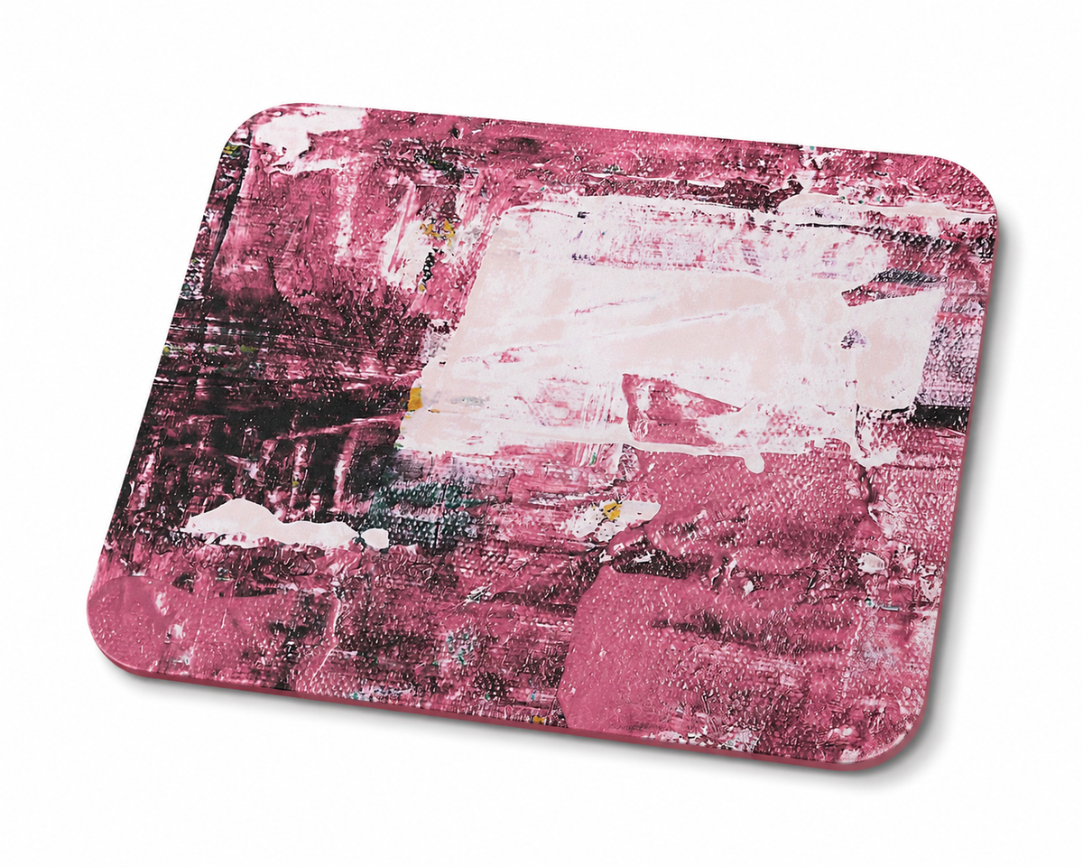 Rectangle Mouse Pad – Faded Cranberry