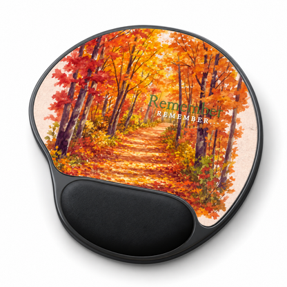 Ergonomic Mouse Pad – Autumn Remembered