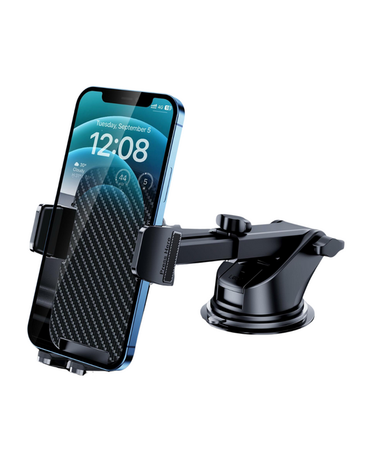 CINDRO Military-Grade Universal Car Phone Holder Mount - Suction Design