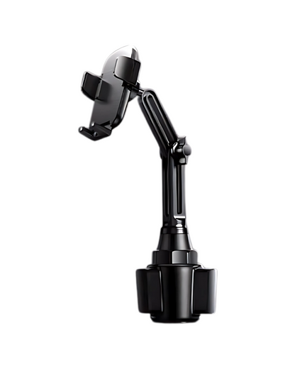 360° Cup Holder Phone Mount - Adjustable Long Neck for Car/Truck/Golf Cart