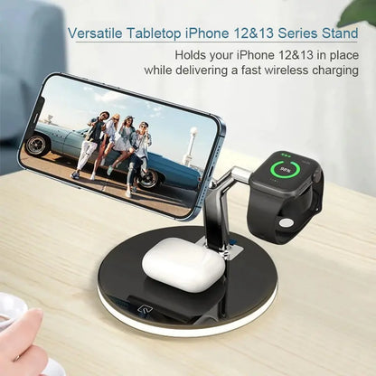 Magnetic Wireless Charger Stand - Fast Charging Dock