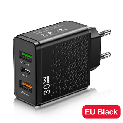 USB Wall Charger – Triple Port