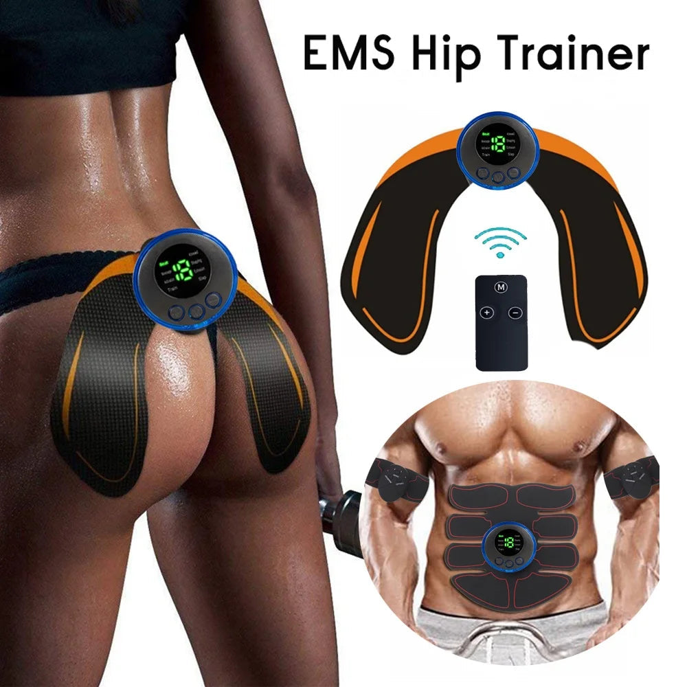 EMS Hip Trainer – 8-Mode Muscle Stimulator, Adjustable Toning & Core Strengthening
