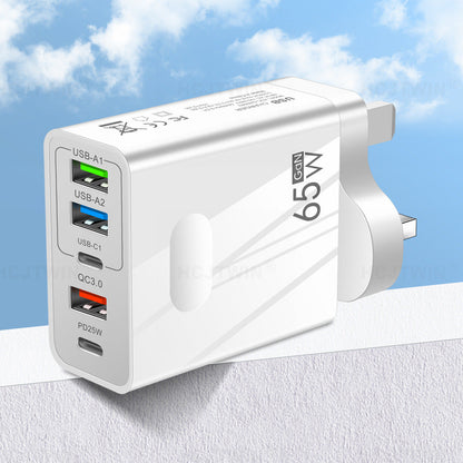USB Wall Charger – 4-Port