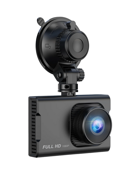 1080P Dash Cam - Front/Rear Camera with Night Vision & Parking Mode