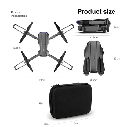 X Pro GPS Drone - 5G 4K Dual HD Camera, Foldable RC Quadcopter