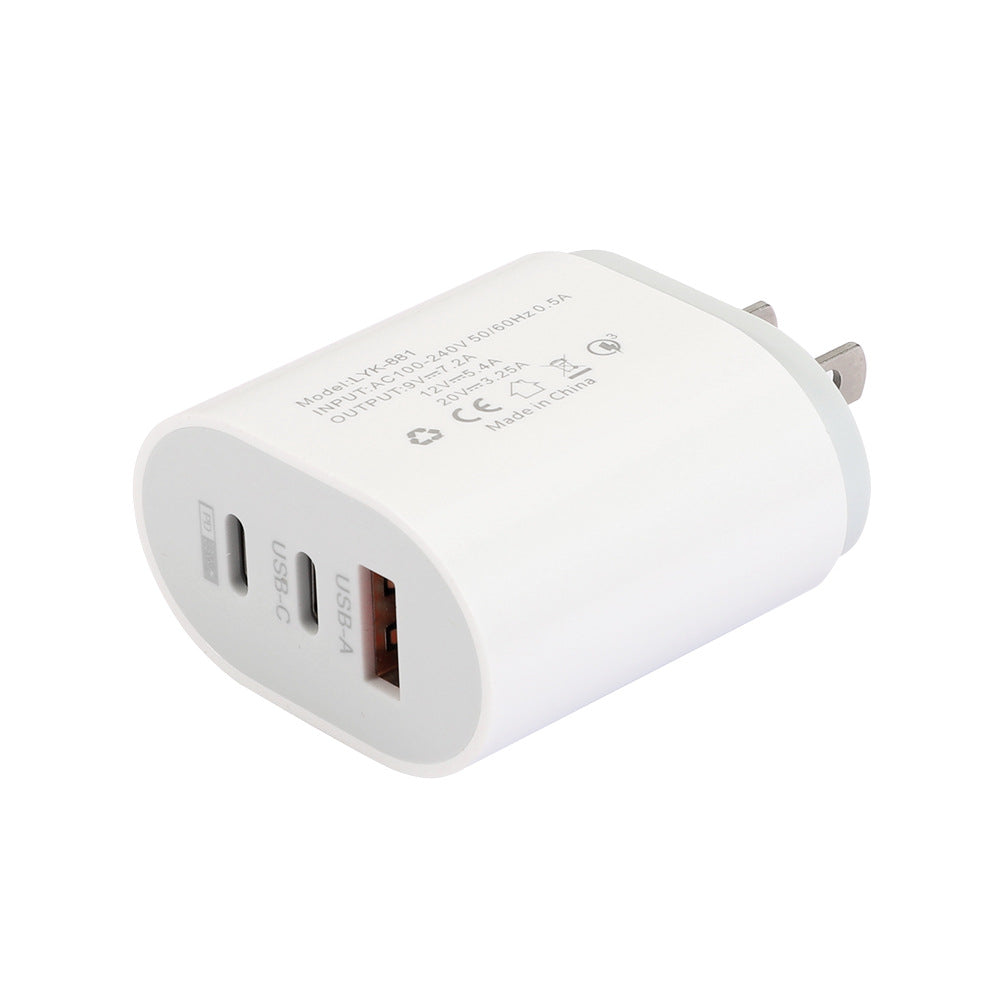 USB Wall Charger – Triple Port