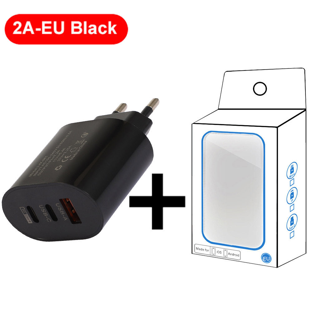USB Wall Charger – Triple Port