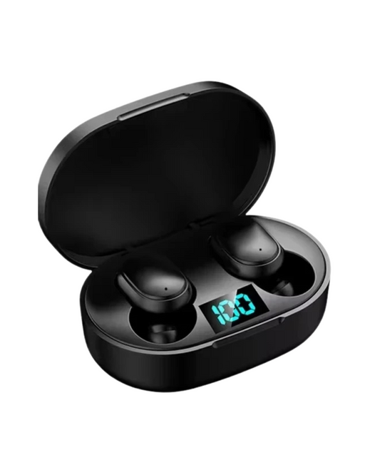 E6S TWS Bluetooth Earbuds - Wireless Noise Cancelling Sports Headphones with Mic
