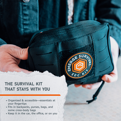 Complete Everyday Carry (EDC) Essential Gear Kit - Portable Survival & Utility Solution