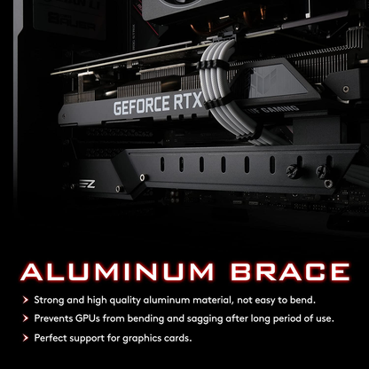EZDIY-FAB GPU Support Bracket - Graphics Card Holder Brace for Video Cards
